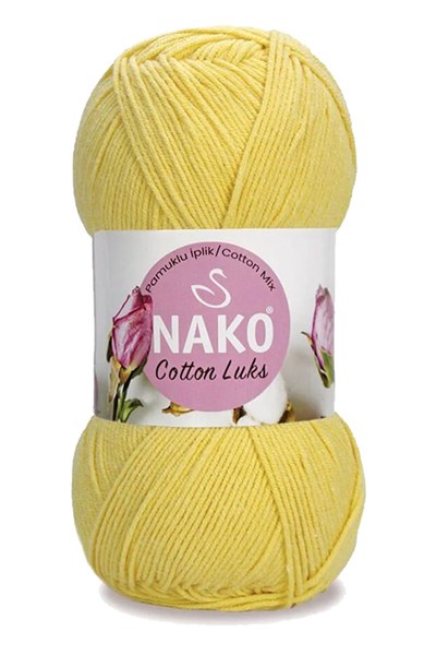 5 Adet Cotton Lüks Yelek Tunik Kazak Bluz Hırka İpi Yünü Açık Sarı 97554