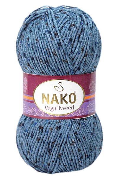5 Adet Vega Tweed Premium Akrilik El Örgü İpi Yünü No: 31764