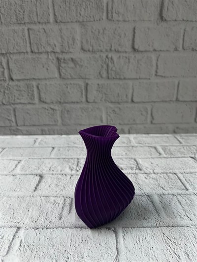 5 cm Mor Kalp Formlu Mini Vazo Modern Mini Dekor Ürünü