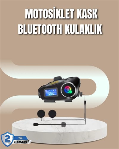 500 Metre İnterkom Mesafeli Kask Kulaklığı Gürültü Engelleyici