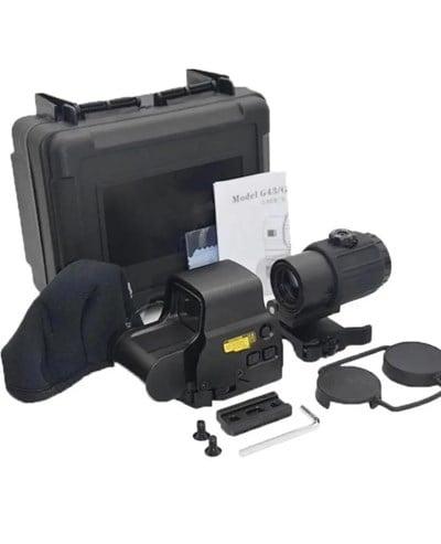 558-G43 XPS2 Hedef İşaretleyici Red Dot - Holografik Nişangâh, 5x Büyütmeli Set