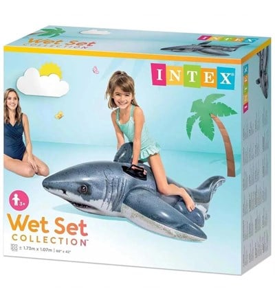 57525 - INTEX - KOPEKBALIĞI BİNİCİ 173 X 107 CM