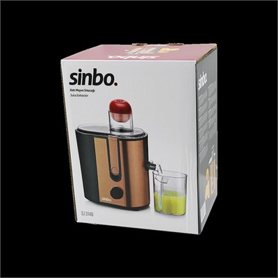 600W Katı Meyve Sıkacağı - 65mm Besleme, Çelik Filtre, 1250ml Posalı Hazne