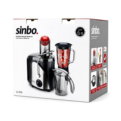600W Katı Meyve ve Sebze Sıkacağı Blender Seti 1000 ml