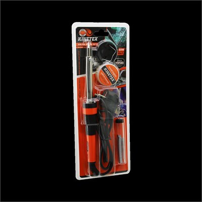 60W Kalem Havya Lehim Seti (Mini Stand, Lehim Pastası, Lehim Teli)