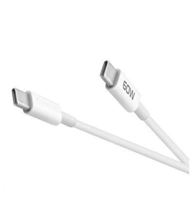 60W USB-C Type-C Silikon Şarj Kablosu Hızlı Şarj, Dayanıklı ve Esnek Tasarım, Tüm USB-C Cihazlarla Uyumlu