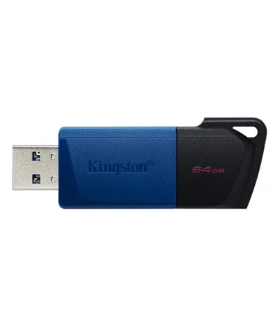 64GB USB 3.2 Gen 1 DataTravelerExodia M (Black + Blue)