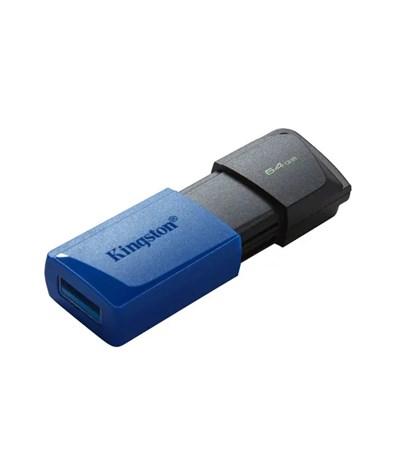 64GB USB 3.2 Gen 1 DataTravelerExodia M (Black + Blue)
