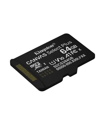 64GB microSDXC Canvas Select Plus Gen3 100MB/s A1 Card + Adapter