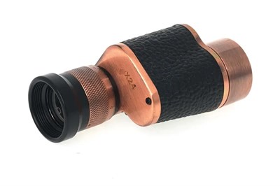 6x24 Baıgısh, Askeri Tarzi Pirinç Ve Deri Kaplamalı, Deri çantalı Monocular Dürbün Princ