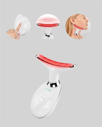 7 Renk LED Işık Terapili Cilt Bakım Cihazı USB Şarjlı