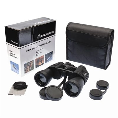 7x50 – Geniş ön Mercekli Profesyonel El Dürbünü – 1000m/56m – Siyah V3