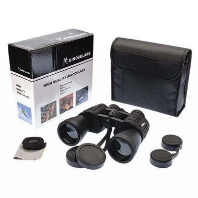 7x50 – Geniş ön Mercekli Profesyonel El Dürbünü – 1000m/56m – Siyah V3