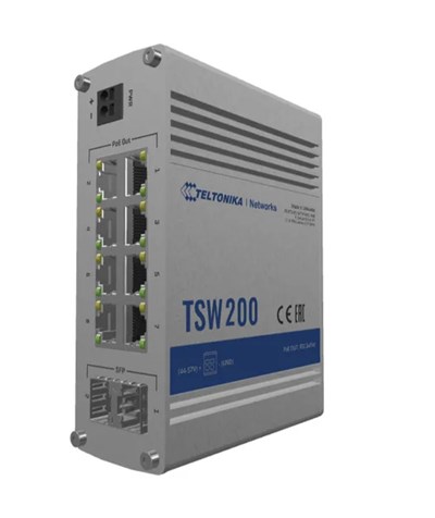 8 x 1 Gbps ETH port, 2 x 1 Gbps SFP, unm