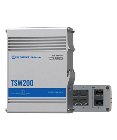 8 x 1 Gbps ETH port, 2 x 1 Gbps SFP, unm