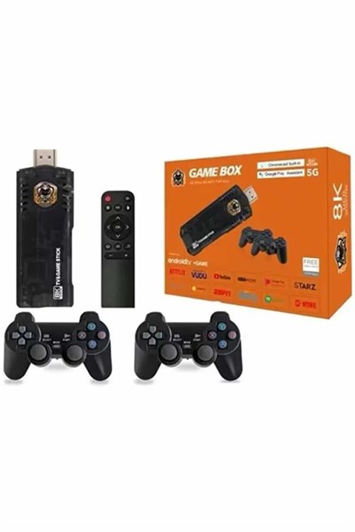 8K Ultra HD Game Box 36500 Oyunlu Game Stick Oyun Konsolu