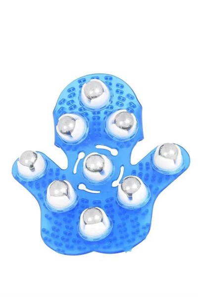 9 Bilyeli Masaj Eldiveni Giyilebilir Plastik Vücut Sıkılaştırıcı