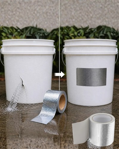 96mm Sızdırmaz Tamir Bandı 2 Metre Su Geçirmez Çatlak Boru Çatı Onarım Bandı