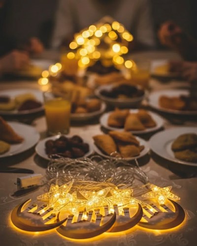 A++ Tasarruflu Ramazan Süs Işığı Pencere Perde Balkon Uyumlu