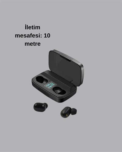 A10s Kablosuz Bluetooth Kulaklık – 1800mAh Powerbank, Otomatik Eşleşme, iOS/Android Uyumlu