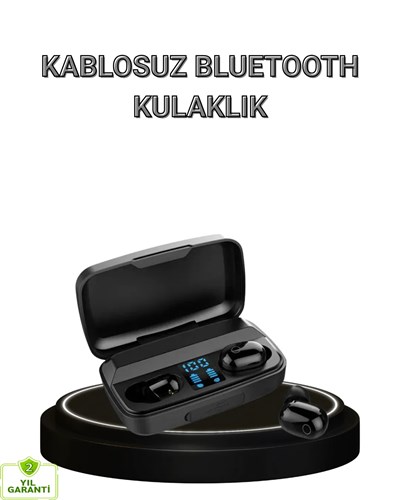 A10s Kablosuz Kulaklık Çipli Uzun Pil Ömürlü Dokunmatik