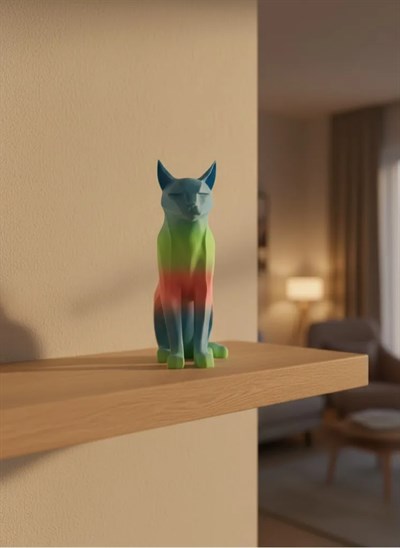 AÇIK RAİNBOW KEDİ