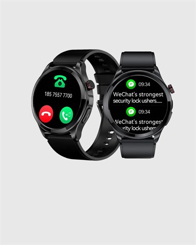 AMOLED Ekranlı Akıllı Saat – 3 Kordon Seçenekli, Suya Dayanıklı, Kalp Atış ve Uyku Takip Özellikli