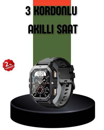 AMOLED Ekranlı Akıllı Saat 10 Gün Pil Ömrü