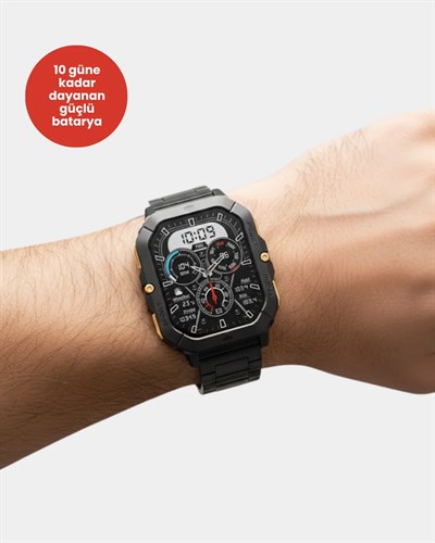 AMOLED Ekranlı Akıllı Saat 10 Gün Pil Ömrü