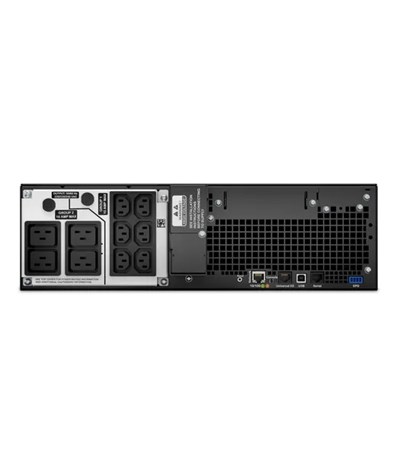 APC Smart-UPS On-Line, 5kVA, Rackmount 3U, 230V, 6x C13+4x C19 IEC outlets, Network Card+SmartSlot, Extended runtime, W/ rail kit