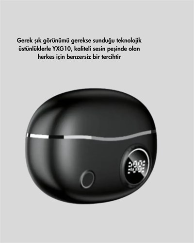 Açık Kulak Kablosuz Bluetooth Kulaklık – Konforlu Tasarım ve Uzun Süreli Kullanım