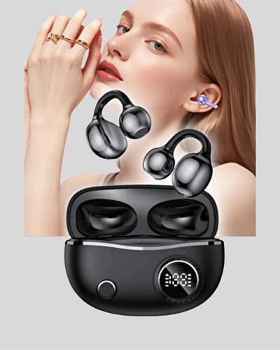 Açık Kulak Kablosuz Bluetooth Kulaklık – Konforlu Tasarım ve Uzun Süreli Kullanım