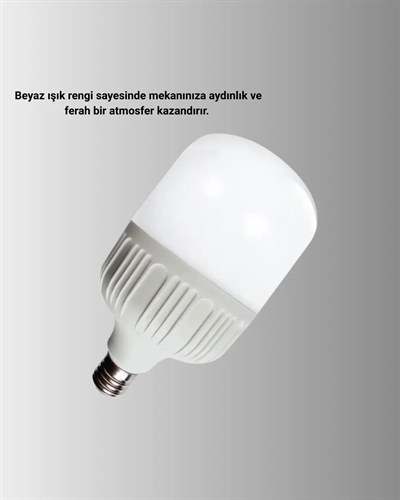 Acil Durumlara Uygun Şarjlı Torch LED Ampul 30 Watt
