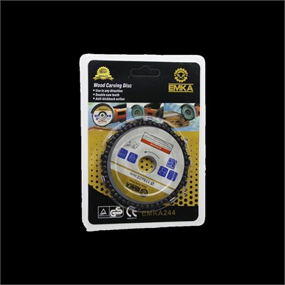 Ahşap Oyma Testere Diski 115x22 mm (Zincirli)