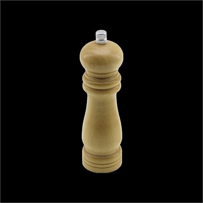 Ahşap Tuz ve Baharat Öğütücü 15 cm (Çap 4.5 cm)