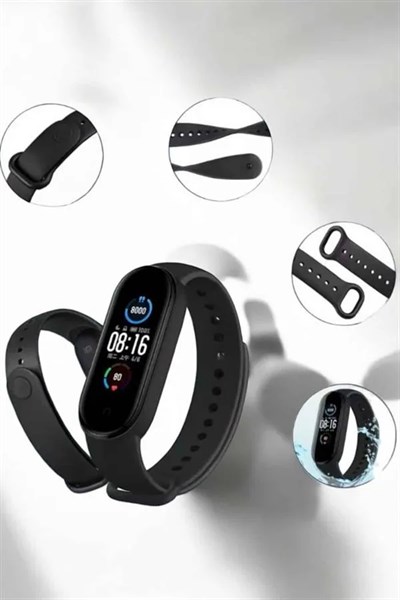 Akıllı Bileklik Su Geçirmez Bileklik, Uzun Pil Ömrü ve Hızlı Şarj Özelliği