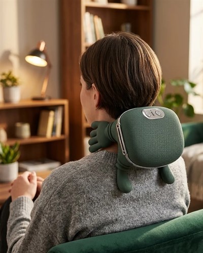 Akıllı Boyun Masaj Cihazı Çok Modlu 3D Yoğurma Kas Gevşetici Taşınabilir