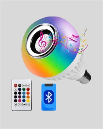 Akıllı LED Ampul – E27 Uyumlu ve Müzik Çalarlı Tasarım