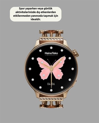 Akıllı Saat – Dokunmatik Ekran, Spor Modu ve Kalp Atış Sensörü