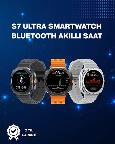 Akıllı Saat | Kalp Ritmi, Nabız ve Uyku Takibi | iOS Uyumlu