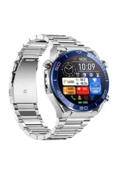 Akıllı Saat 1.62 İnç Ultimate Nabız Sensörlü Sesli Görüşme Yapabilen