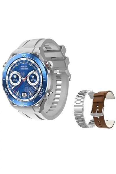 Akıllı Saat 1.62 İnç Ultimate Nabız Sensörlü Sesli Görüşme Yapabilen