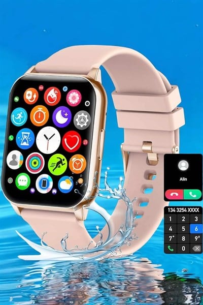 Akıllı Saat Amoled Ekran 3 Kordonlu Aksesuar Hediyeli Sesli Görüşme