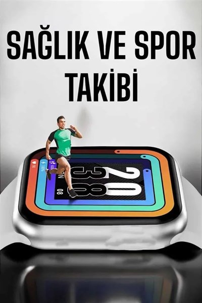 Akıllı Saat Amoled Ekran Yeni Nesil Bluetooth Bağlantılı