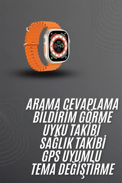 Akıllı Saat Arama Cevaplayan Bildirim Görme Yeni Nesil Bluetooth Bağlantılı
