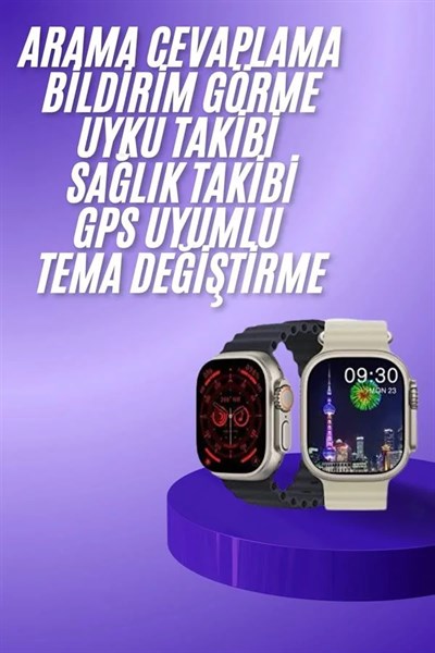 Akıllı Saat Bluetooth Bağlantılı Uyku ve Sağlık Takibi
