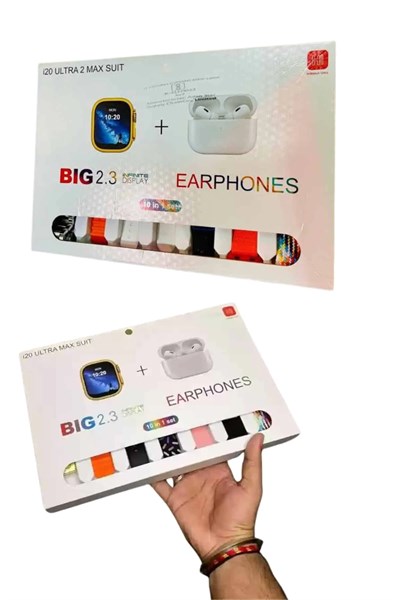 Akıllı Saat Bluetooth Kulaklık Adımsayar Sağlık Takibi Çağrı Cevaplama