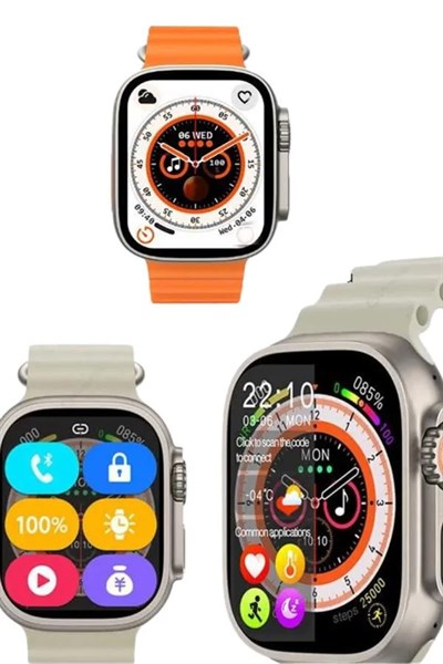 Akıllı Saat GPS Özelliği Bildirim Görme Adımsayar Sesli Görüşme Yapabilen