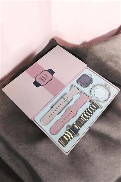 Akıllı Saat Sesli Görüşme Bildirim Görme Uyku ve Sağlık Takibi