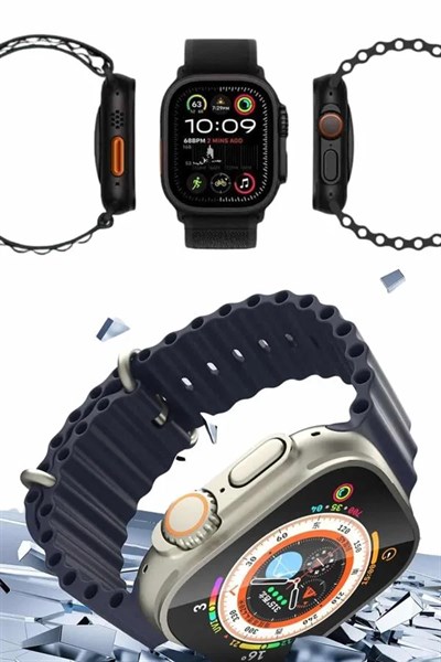 Akıllı Saat Sesli Görüşme Titreşimli GPS Bağlantısı Müzik Dinleme Sosyal Medya Bildirimleri